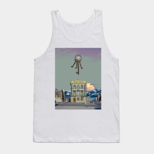 Free House - Surreal/Collage Art Tank Top